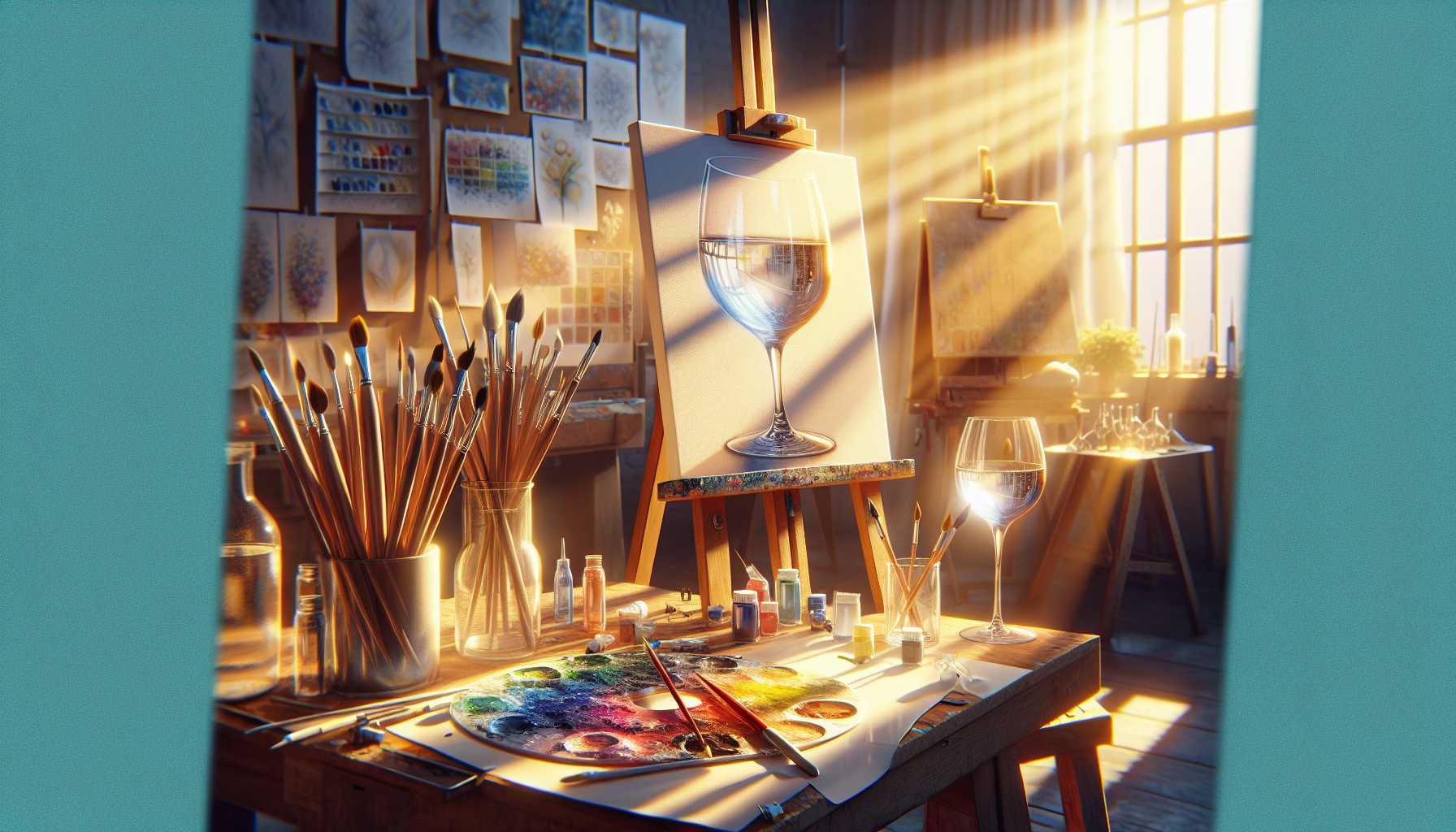 How to Paint Glass: Transparency Effects Made Simple