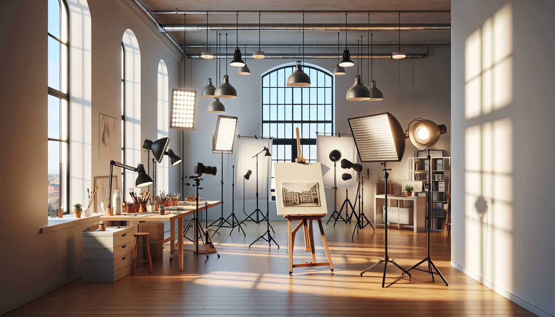 Essential Art Studio Lighting Equipment Guide