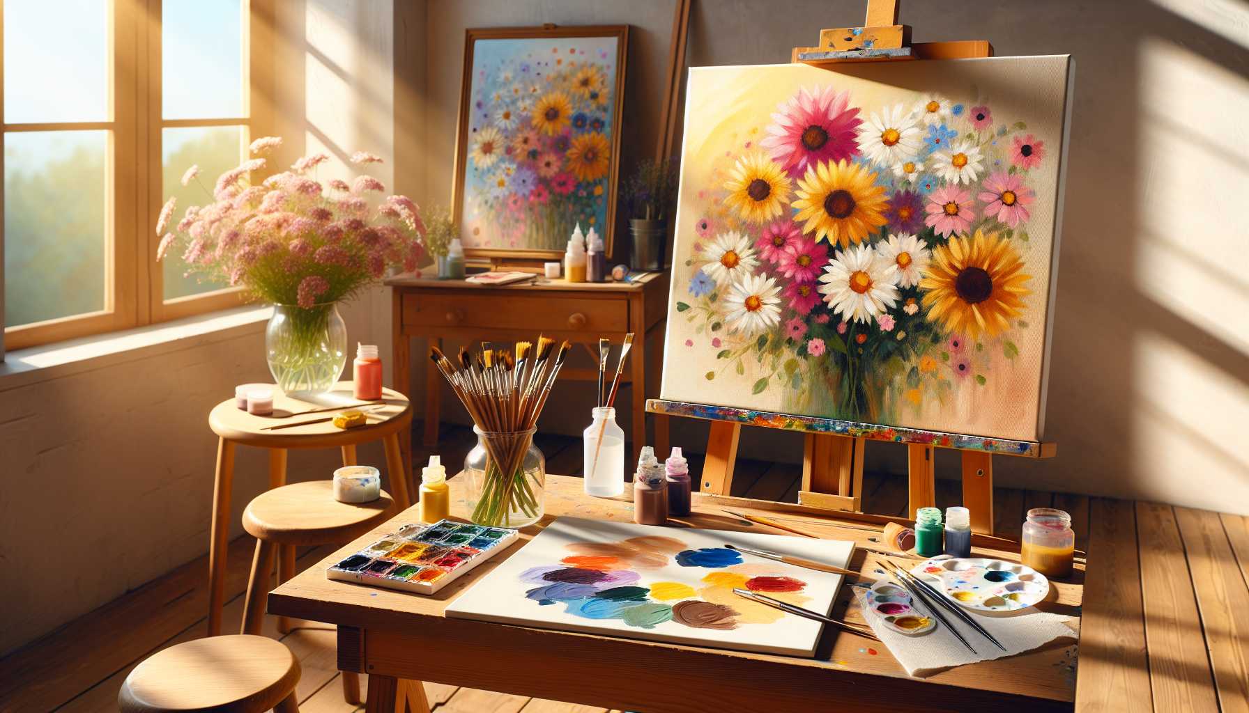 Beautiful Flower Painting Ideas: Beginner's Guide to Floral Art