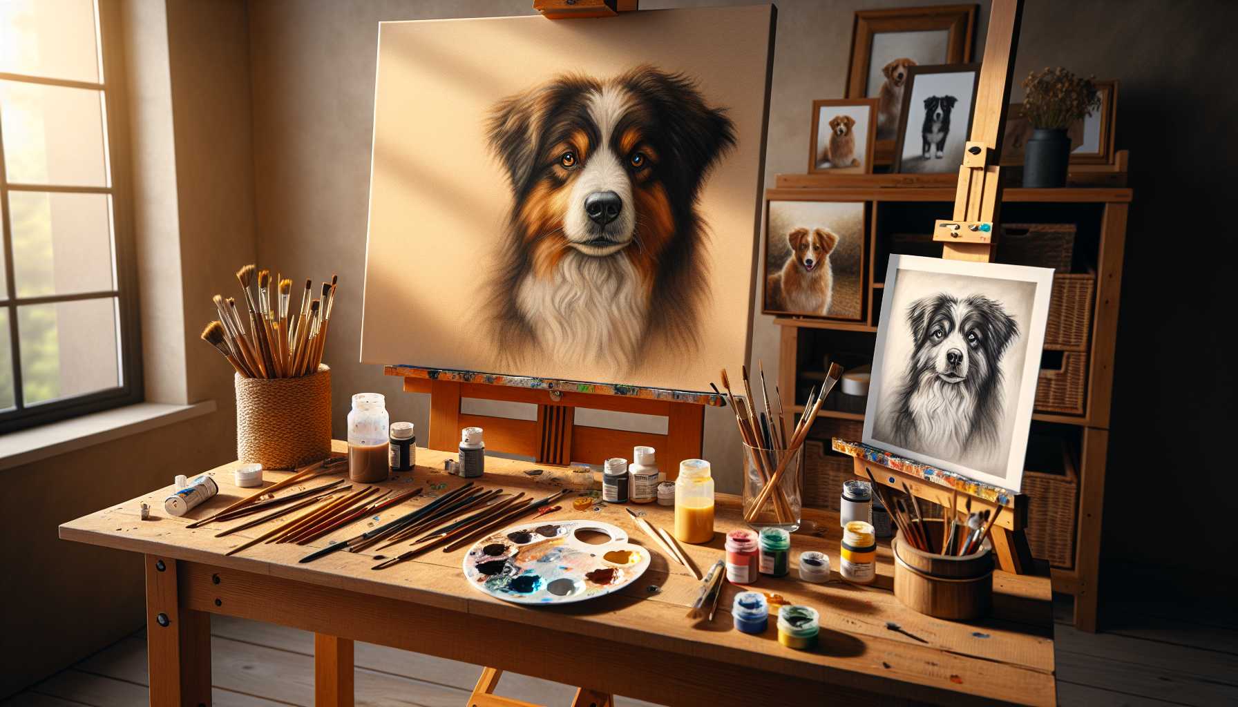Simple Animal Portrait Painting Guide for Beginners