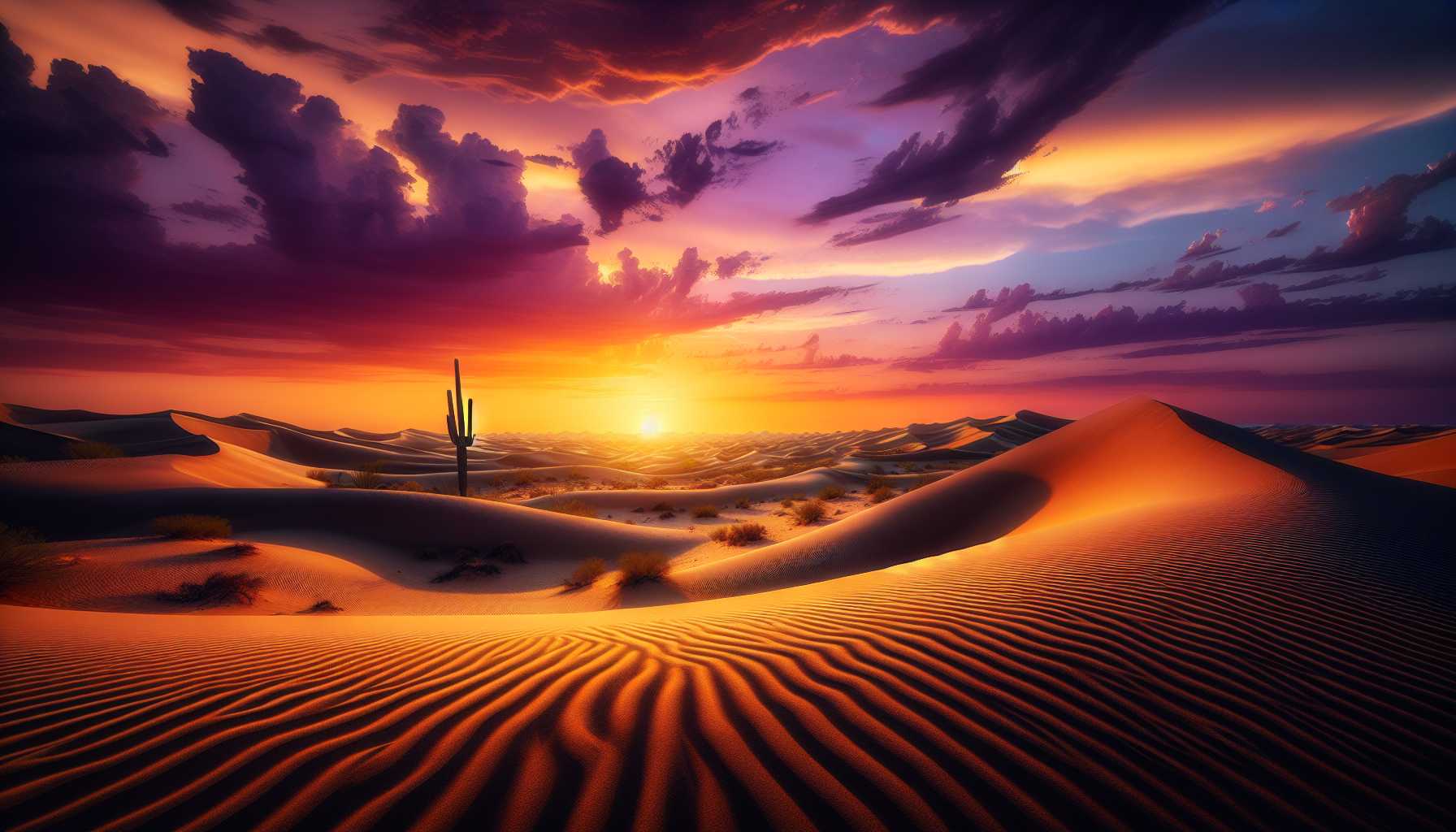 10 Easy Desert Scene Painting Ideas for New Artists