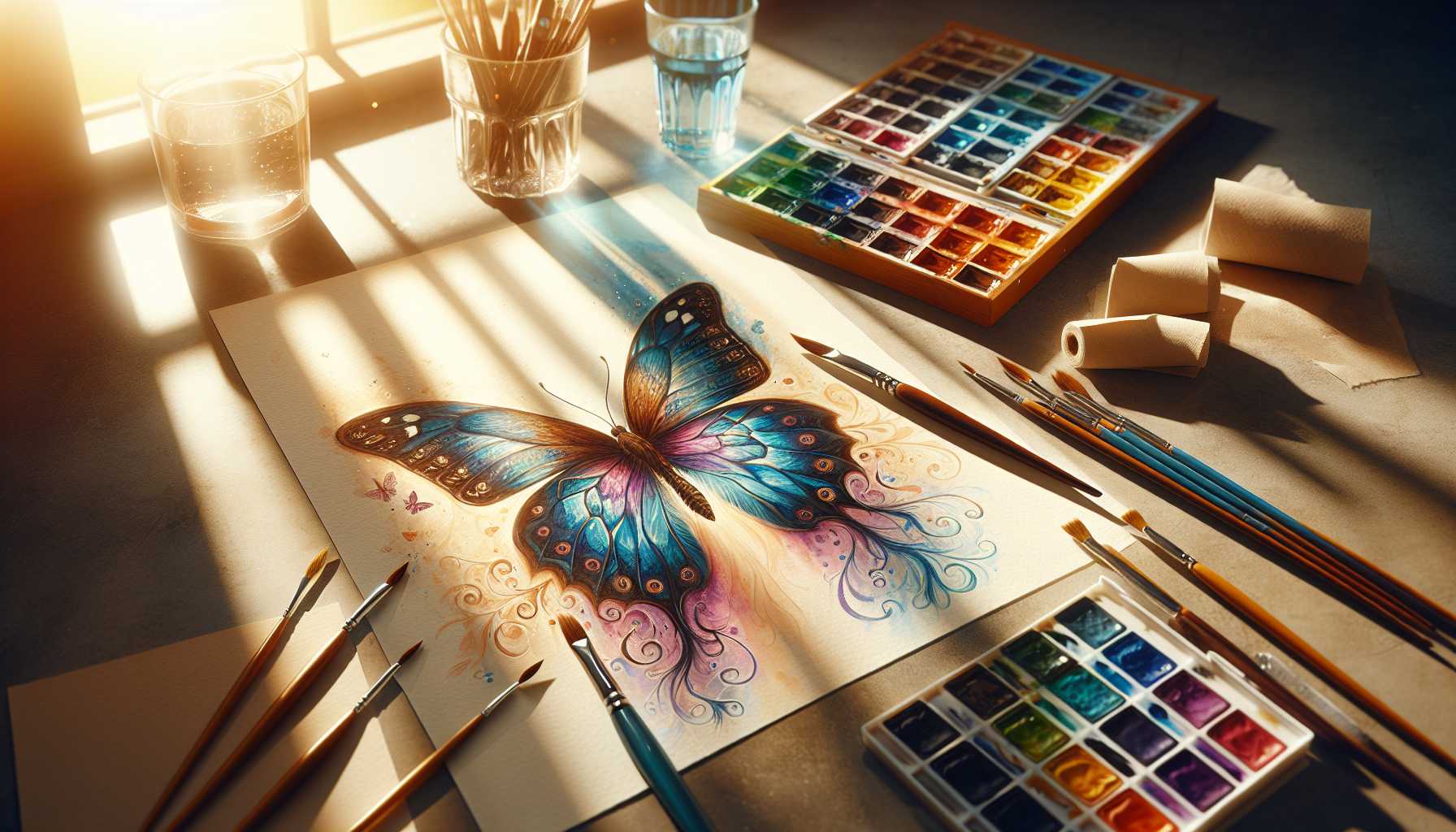 Butterfly Painting Tutorial: Simple Steps for Beginners