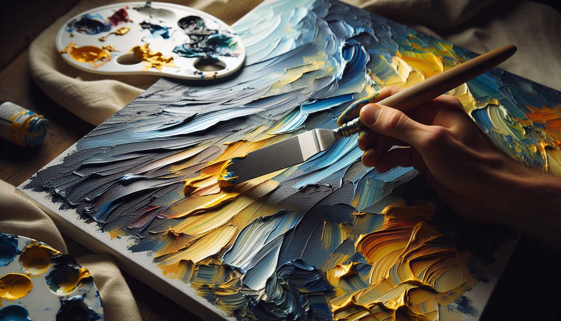 Palette Knife Painting: Essential Acrylic Techniques Guide