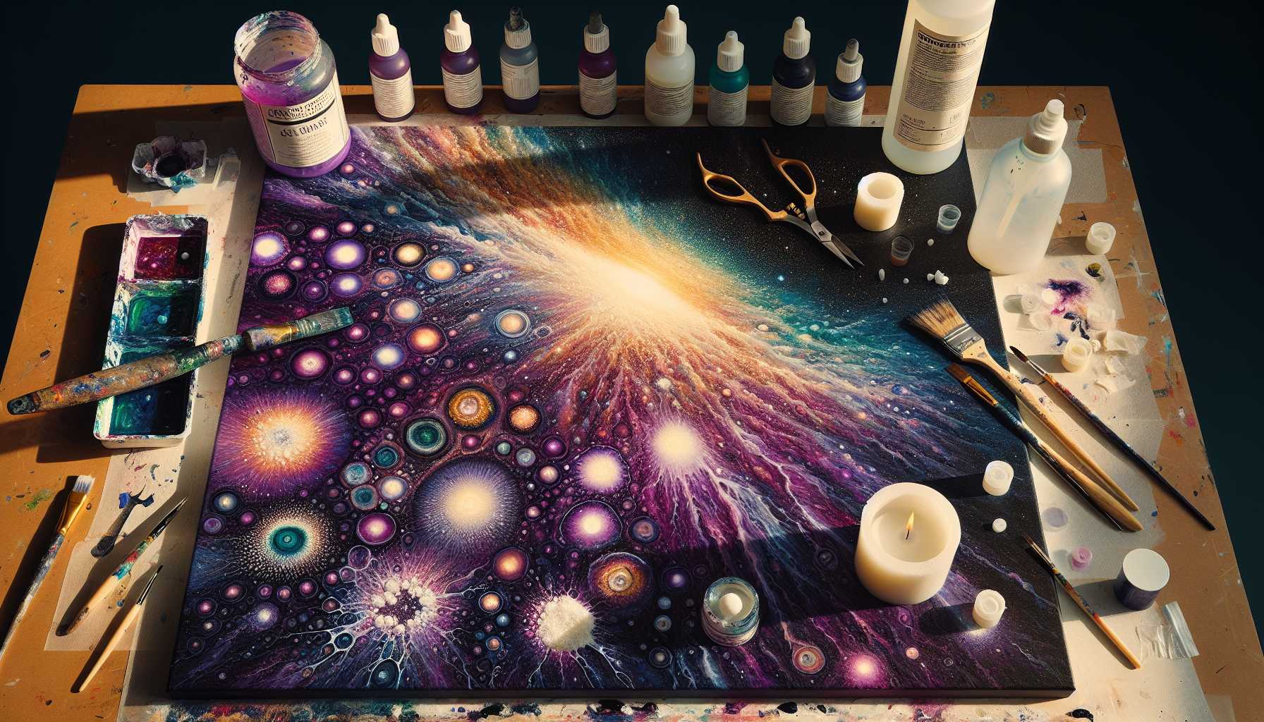 Acrylic Resist Techniques: Creating Special Effects