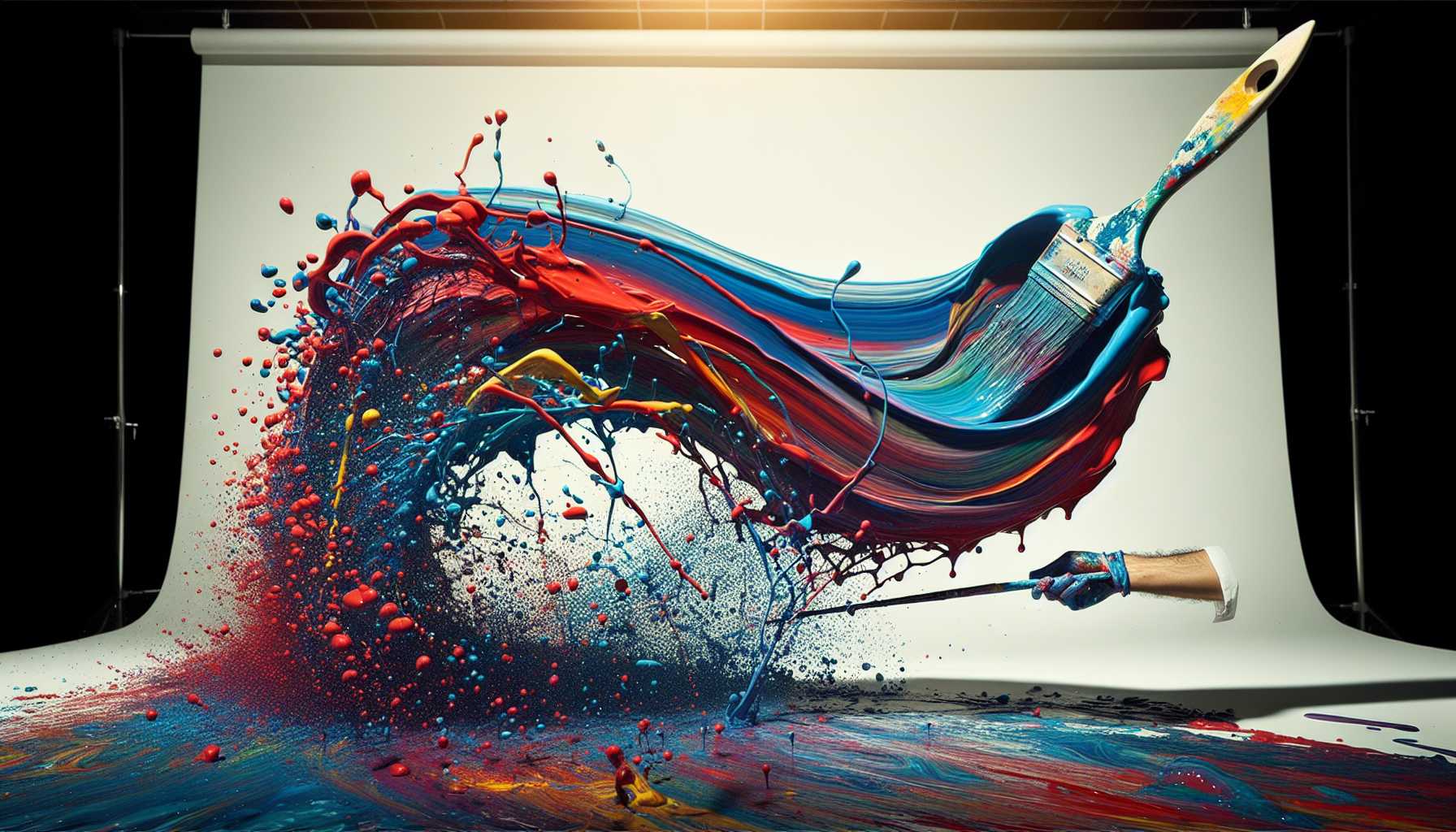 Acrylic Splatter Techniques: Creative Paint Effects