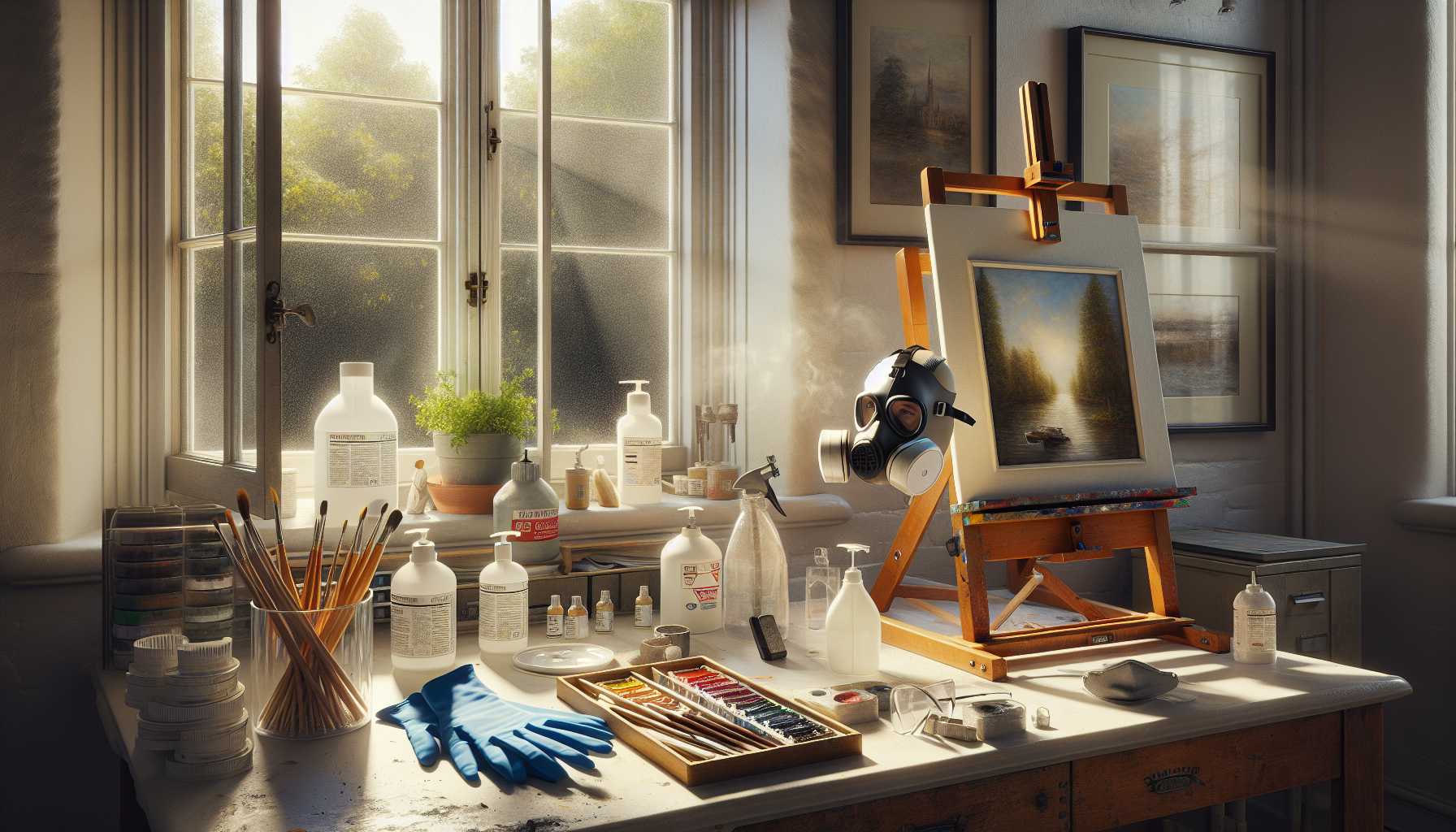 Oil Paint Safety Guide: Ventilation and Material Handling Tips