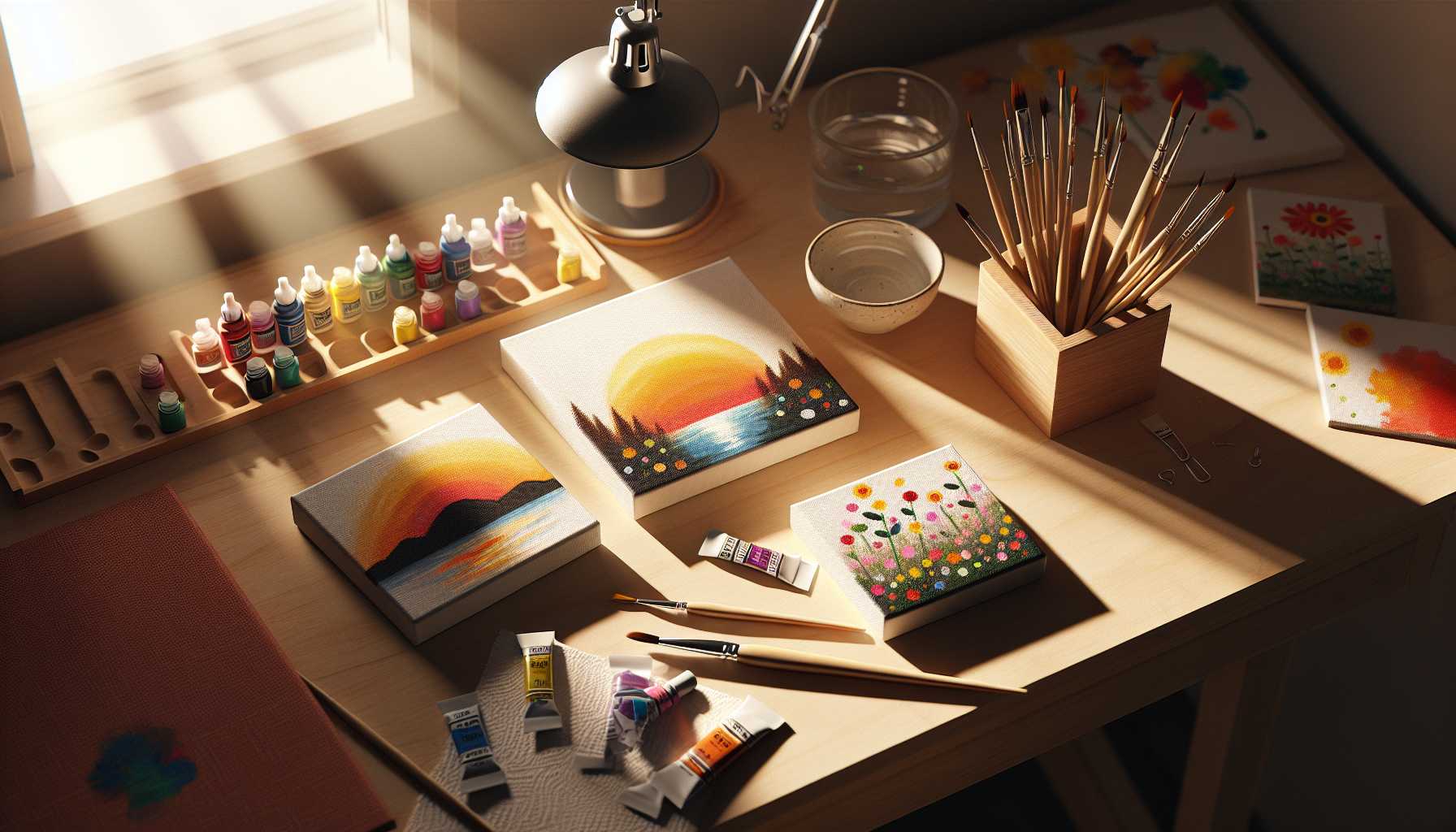 Mini Canvas Art Projects: Quick Painting Ideas for Beginners