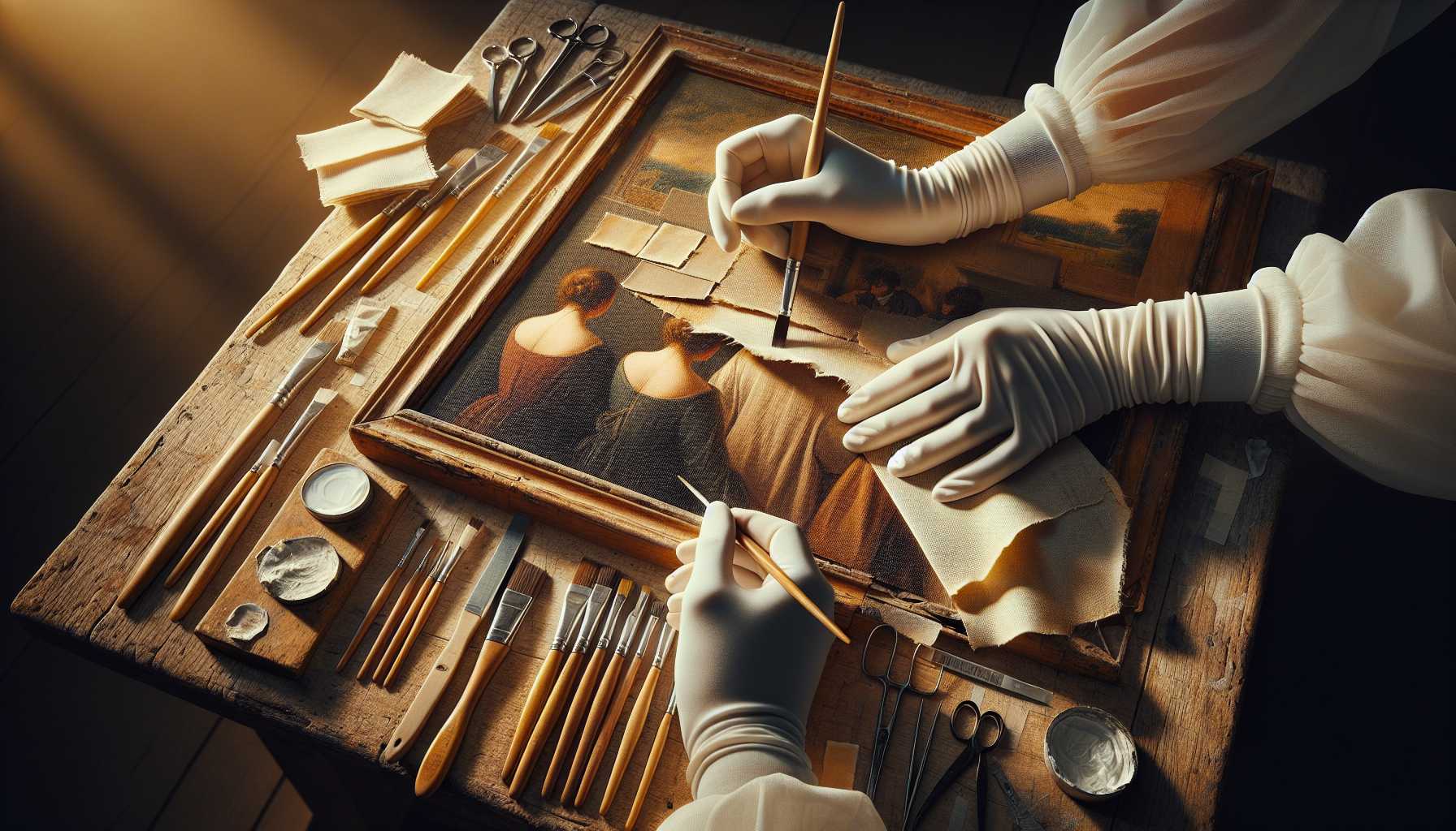 Canvas Repair Guide: Fixing Tears and Damage in Artwork