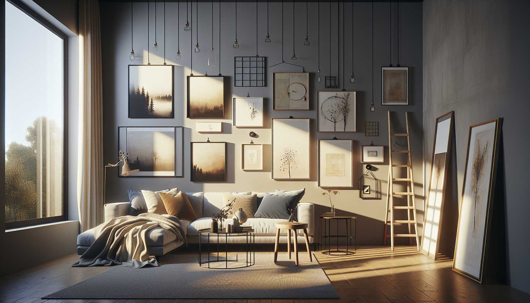 Canvas Wall Display: Creative Hanging Methods for Artists