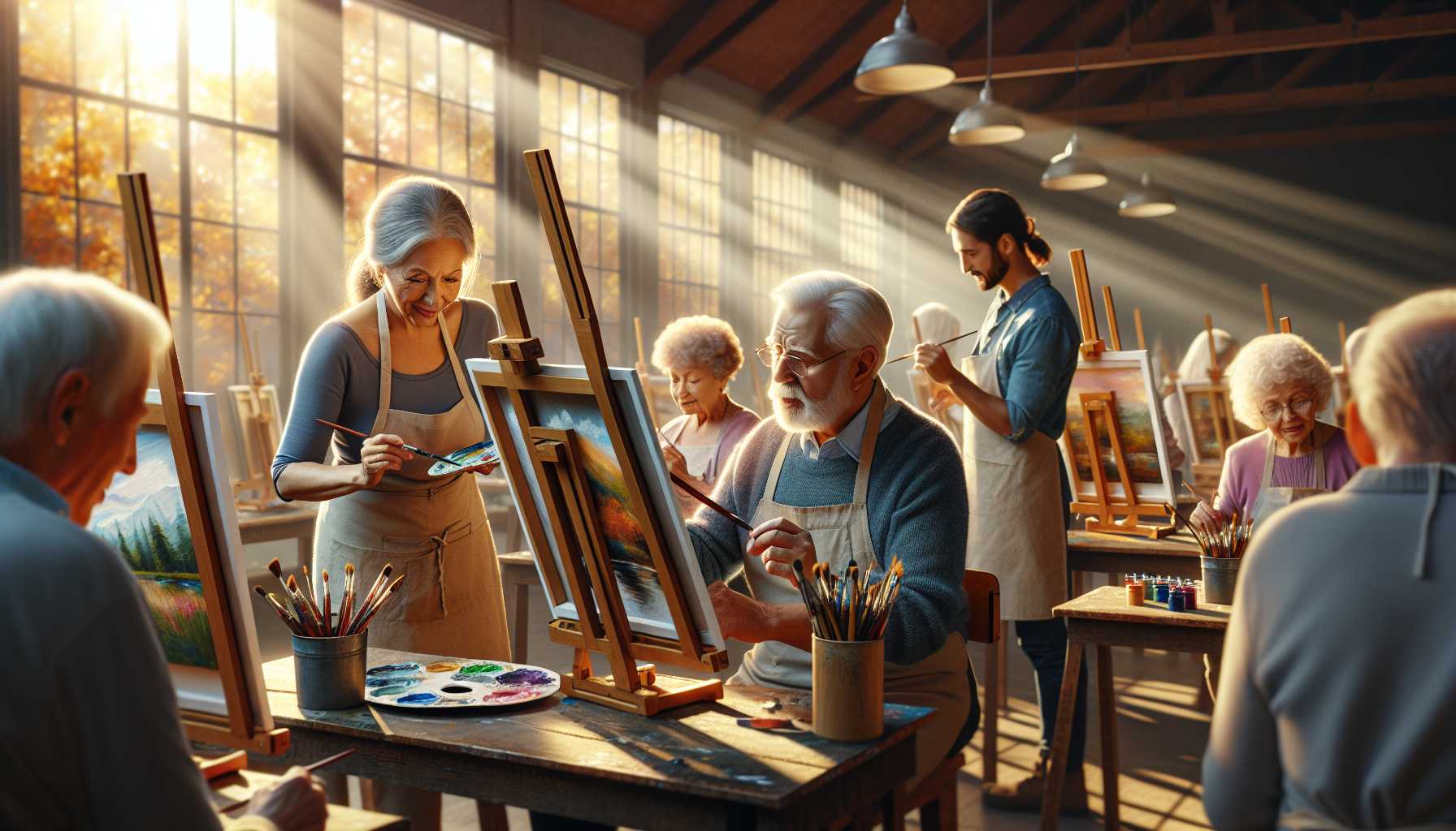 Senior Painting Classes: Art Programs for Active Adults Near Me