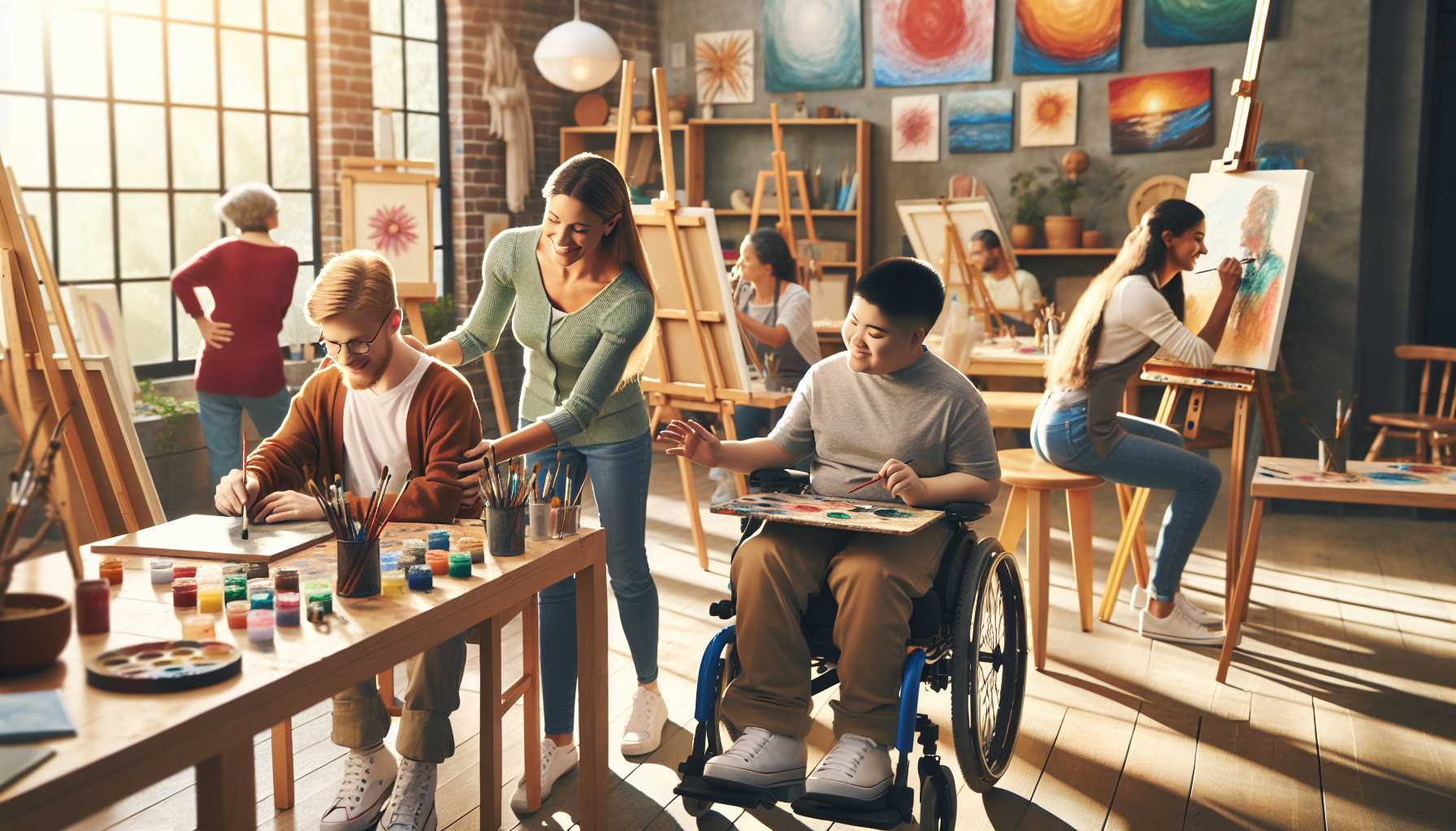 Special Needs Art Programs: Inclusive Painting Classes Locally