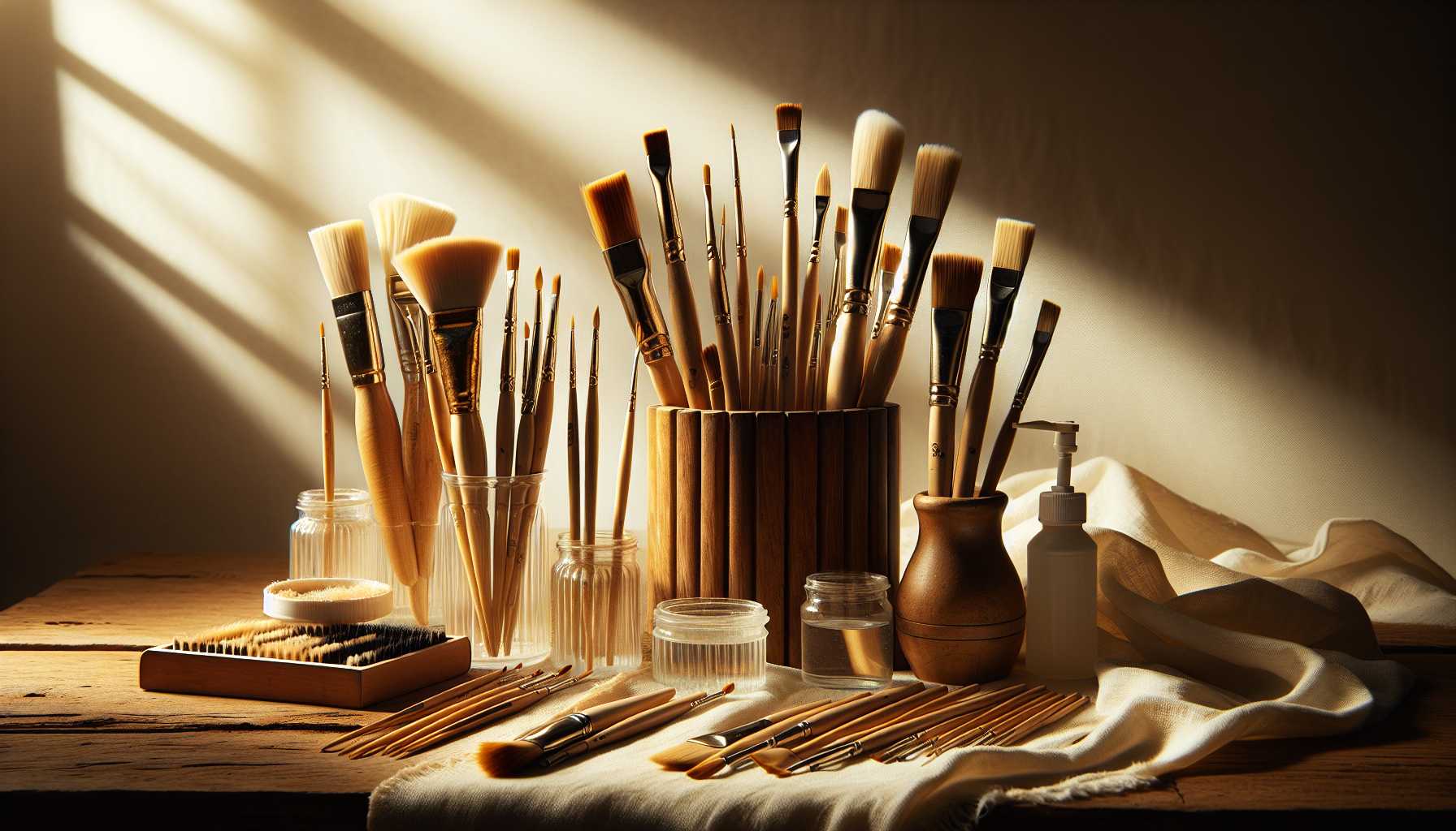 Paint Brush Care Guide: Maintaining Your First Art Tools