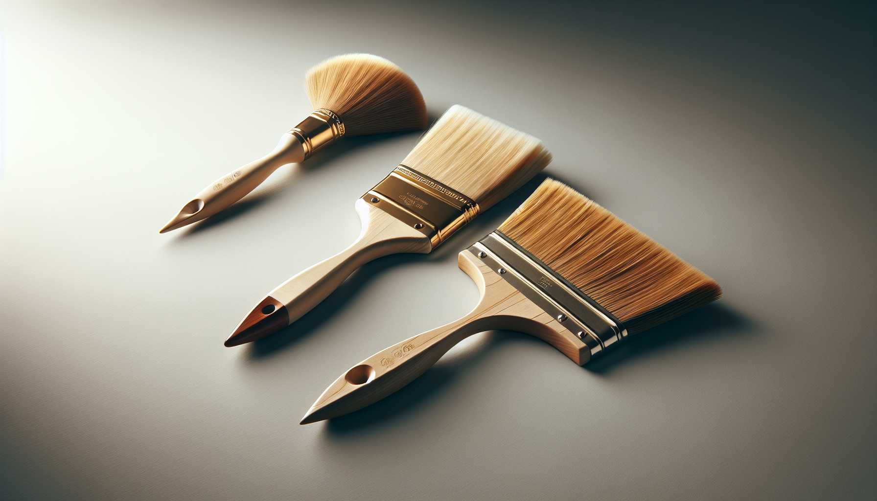 Beginner's Guide to Paint Brush Shapes: Round, Flat, and Fan Brushes