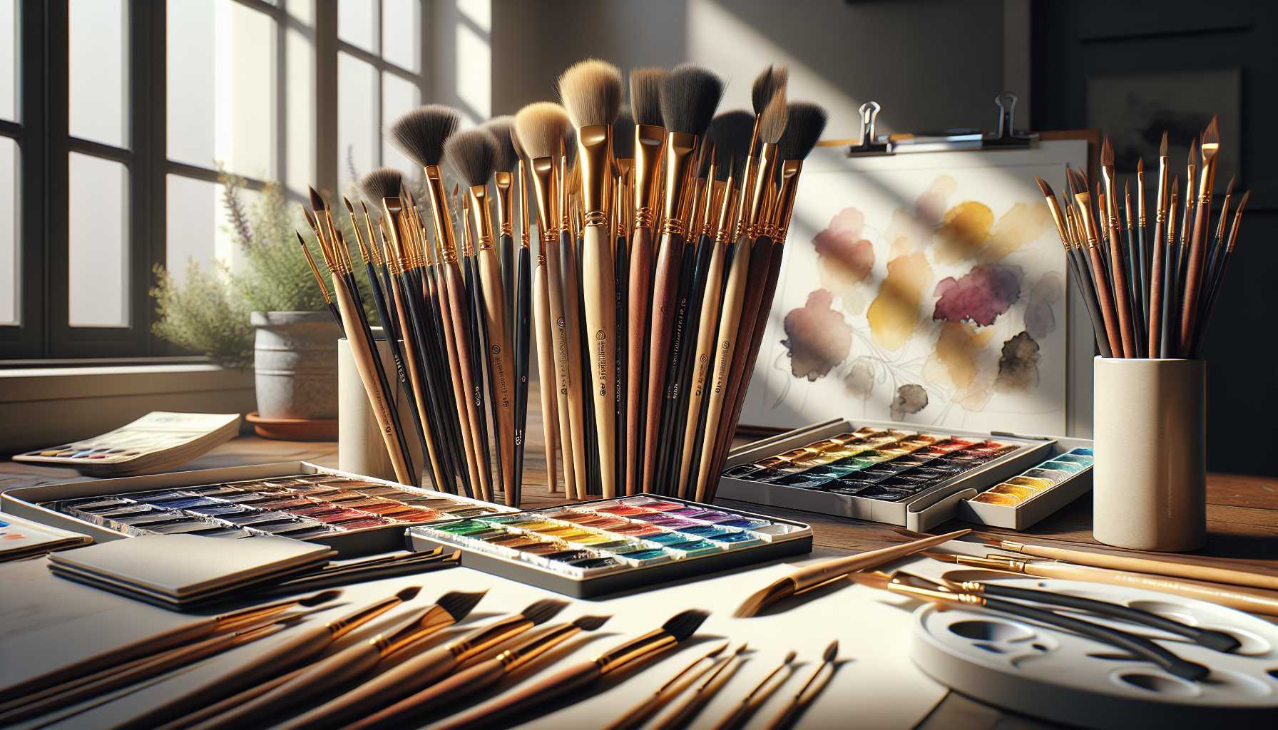 Multi-Purpose Paint Brushes: Versatile Tools for Beginning Artists