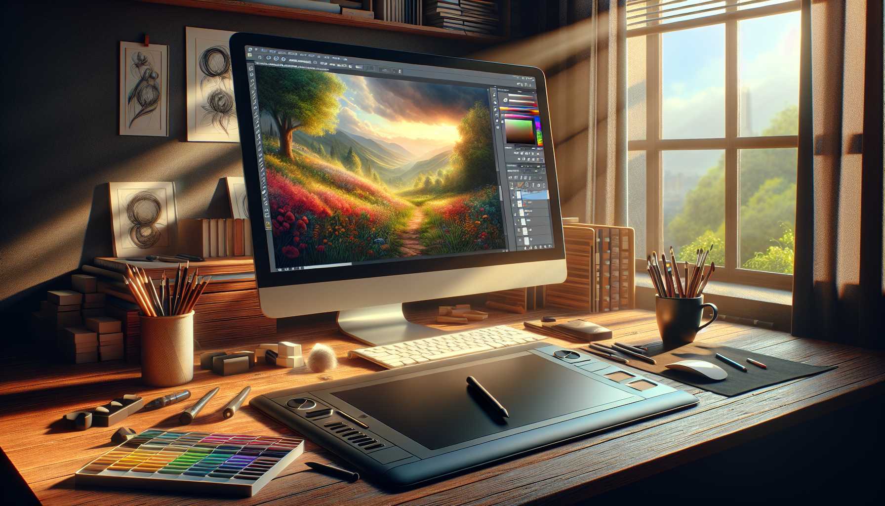 Learn Digital Painting Free: Complete Beginner's Guide 2024