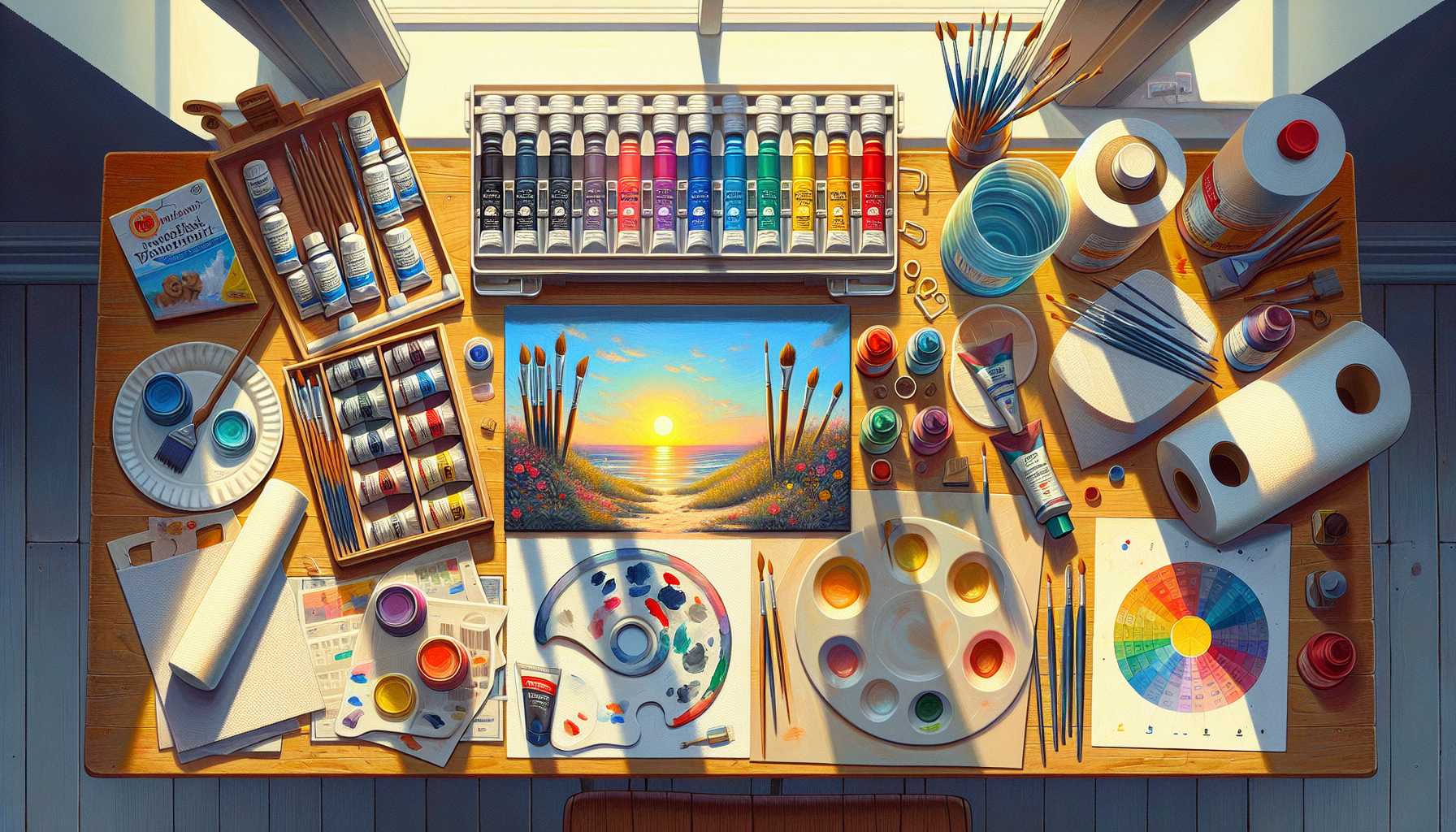 Getting Started with Painting: Complete Beginner's Workbook