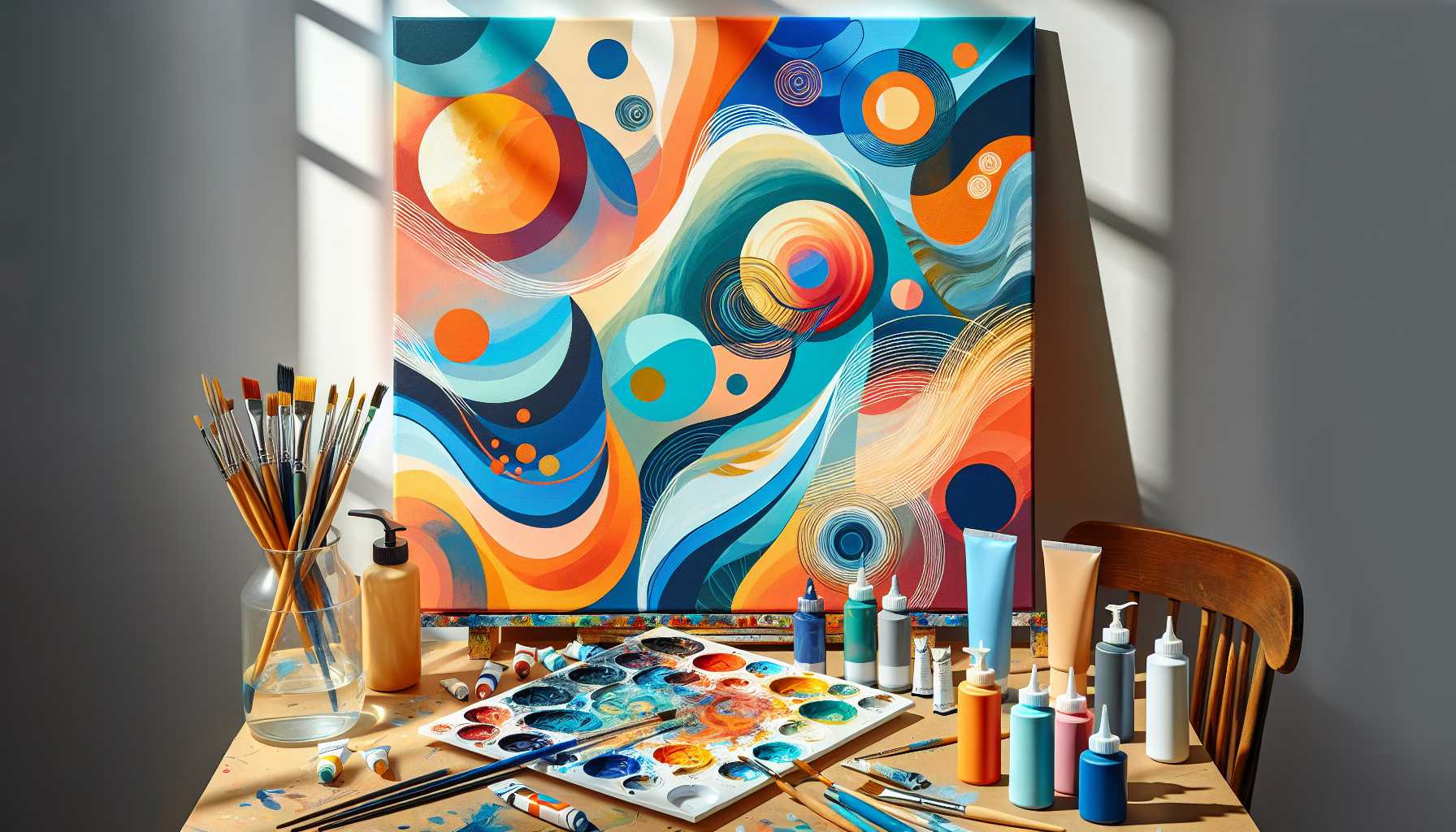 Easy Abstract Shapes: Non-Representational Art for Beginners