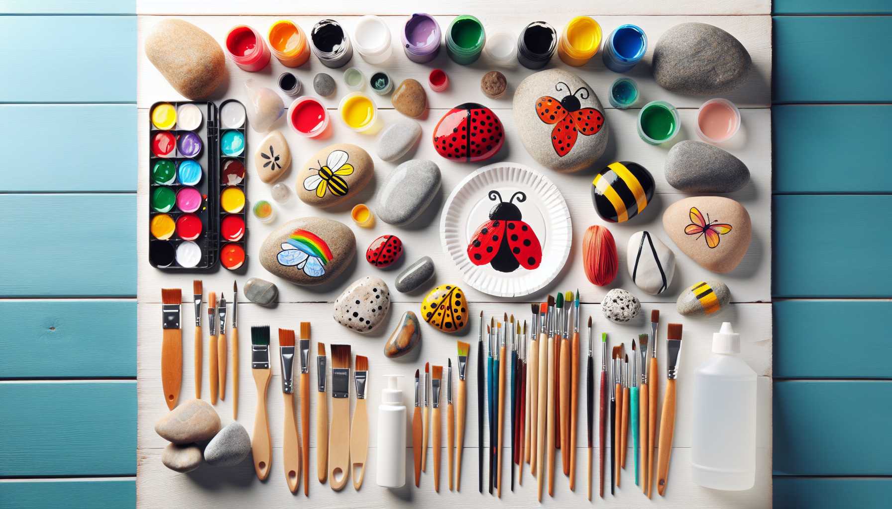 15 Simple Rock Painting Ideas: Complete Beginner's Guide