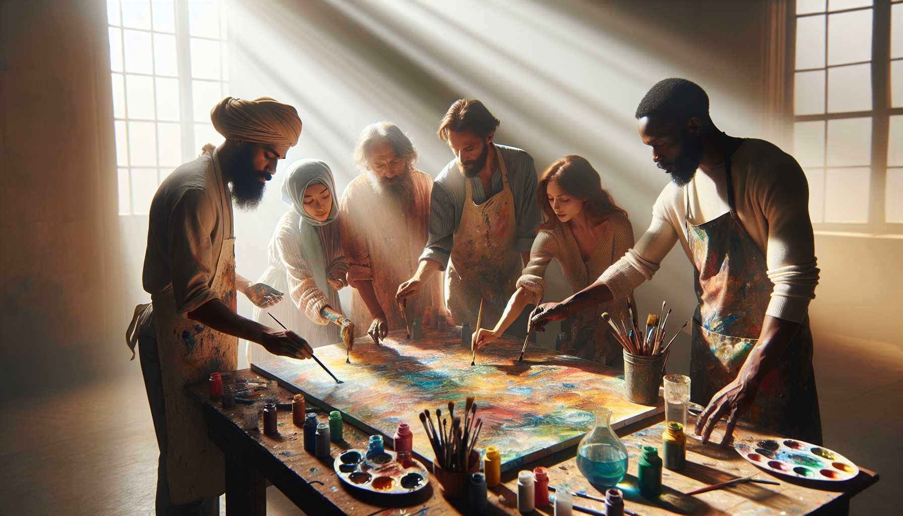 Collaborative Painting Projects: Group Art Creation Guide