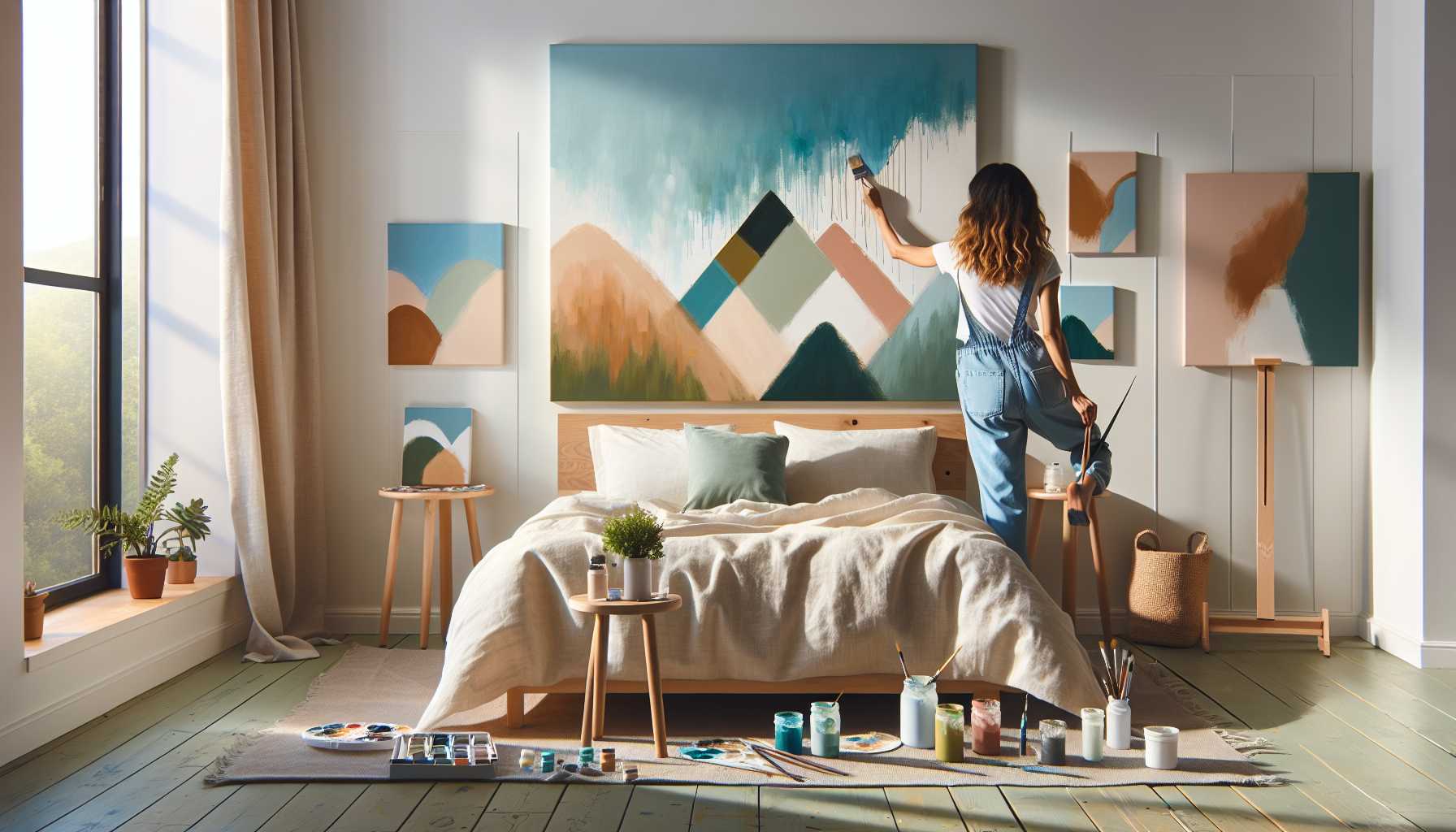 Bedroom Wall Art: Easy Painting Ideas for Home Decor