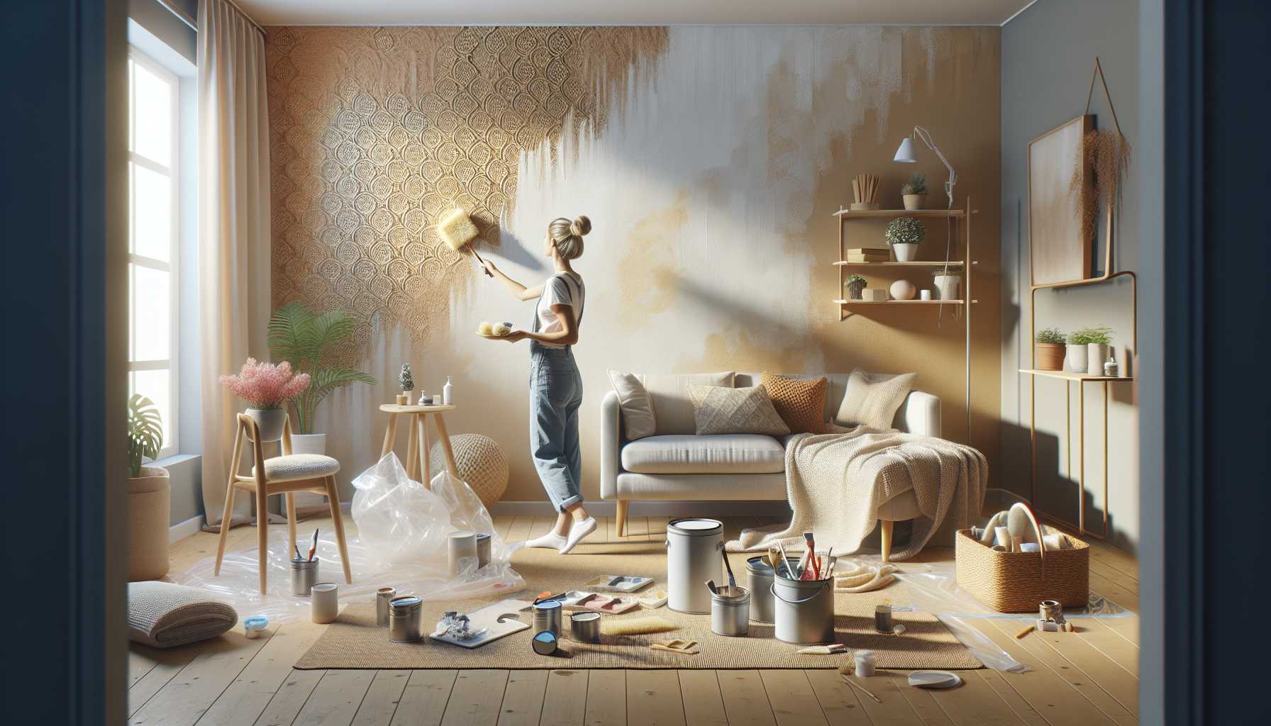 Budget-Friendly Painting Ideas Using Household Items