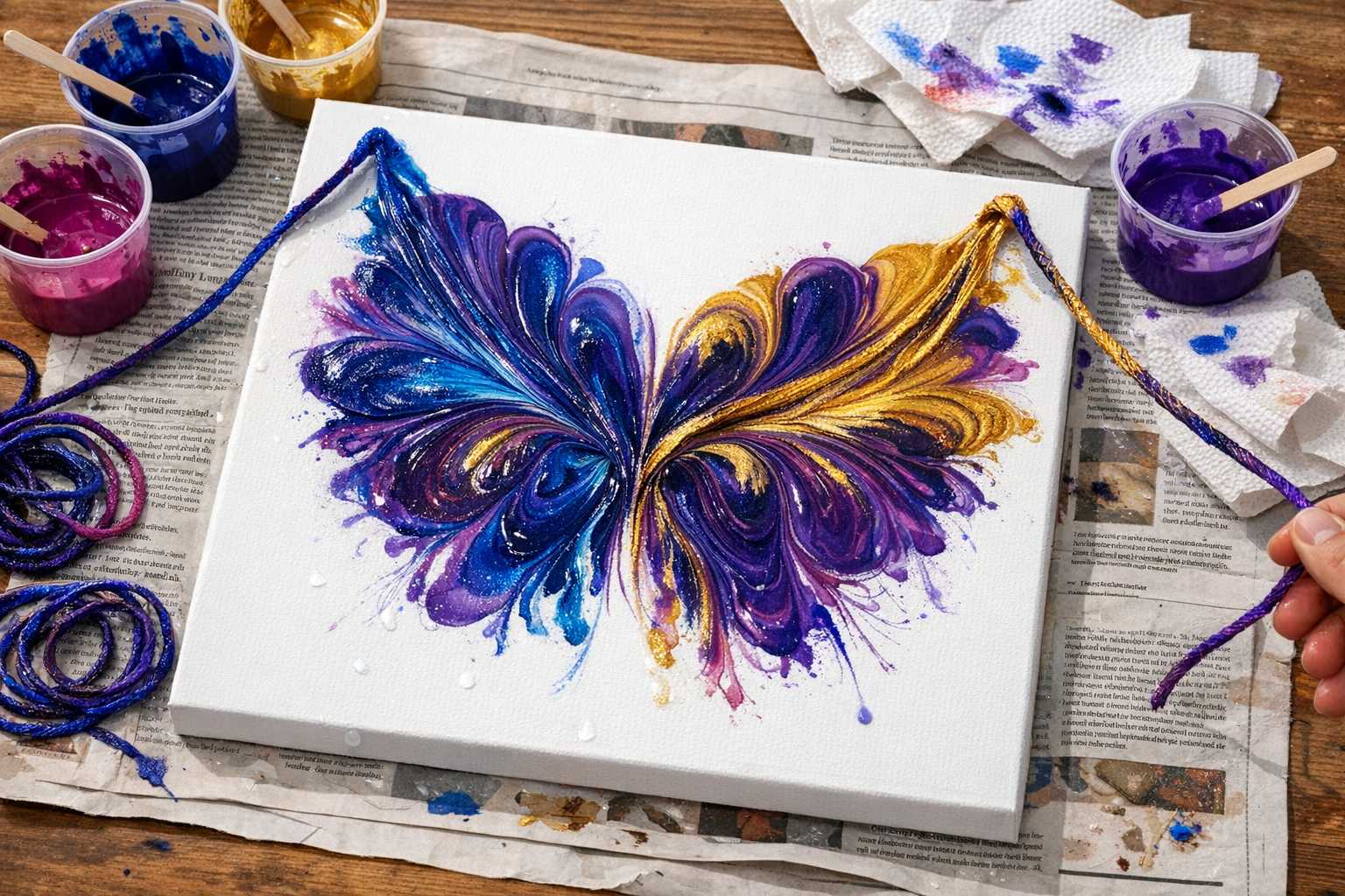 Easy String Pull Art: Create Amazing Patterns Without Skills