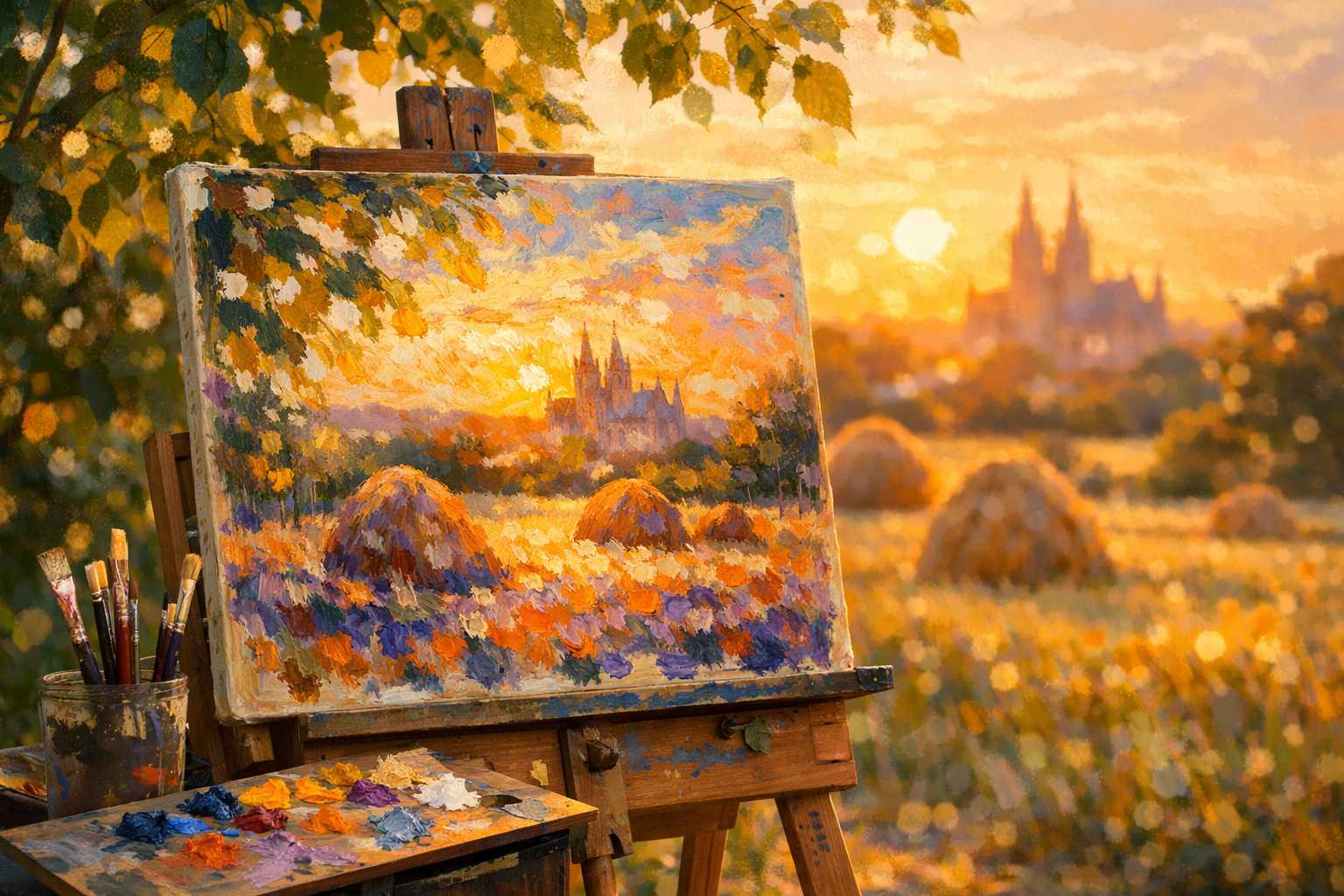 Impressionist Light Effects: Mastering Natural Illumination in Art