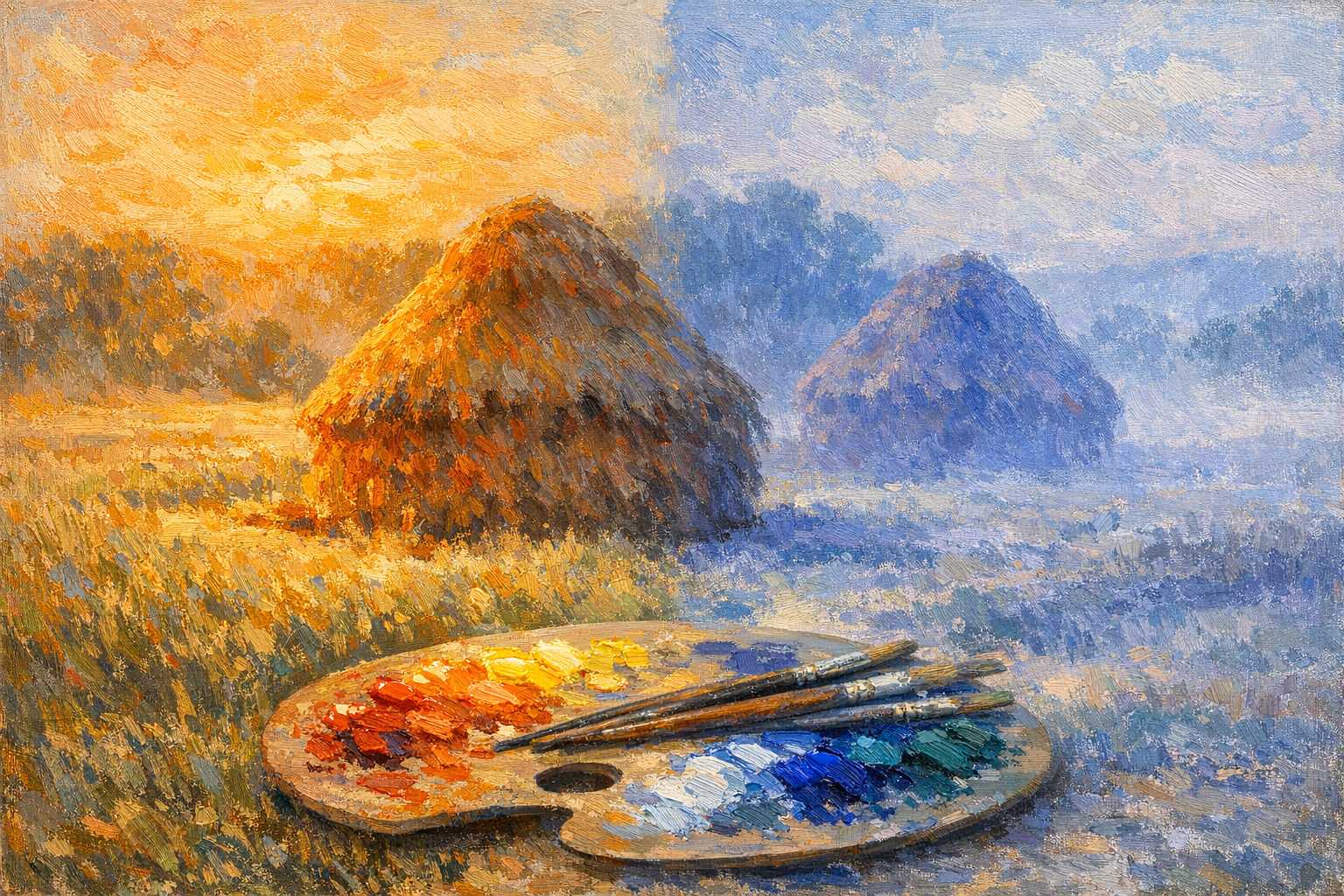 Color Temperature: Essential Guide to Impressionist Painting