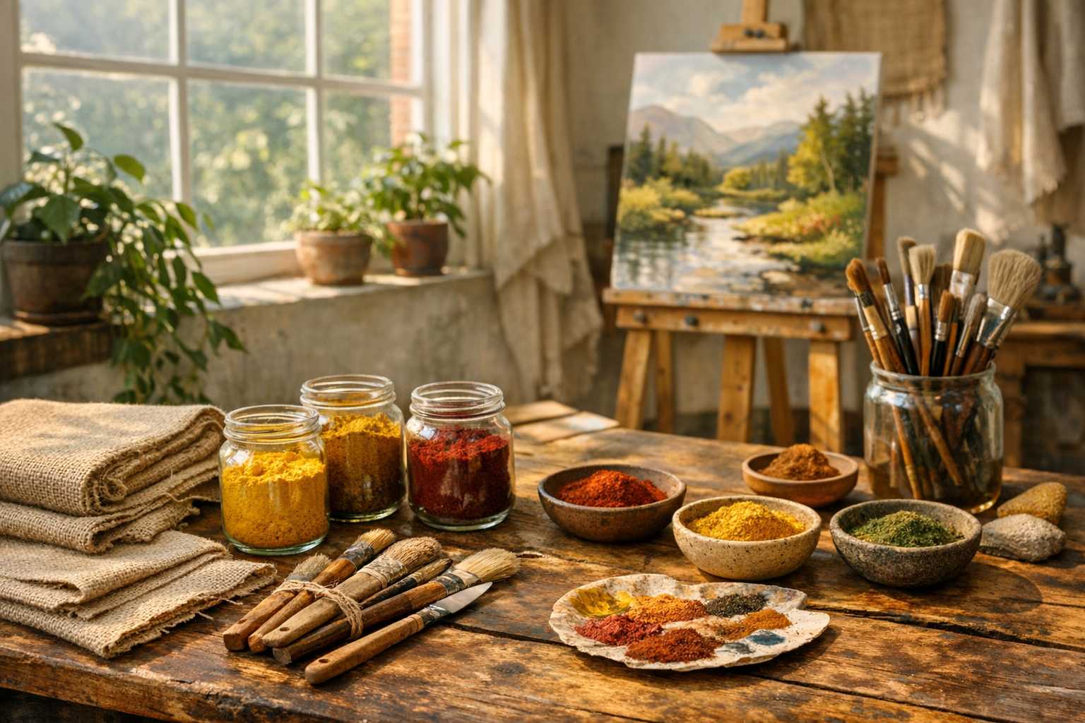 Eco Art: Sustainable Modern Painting Practices