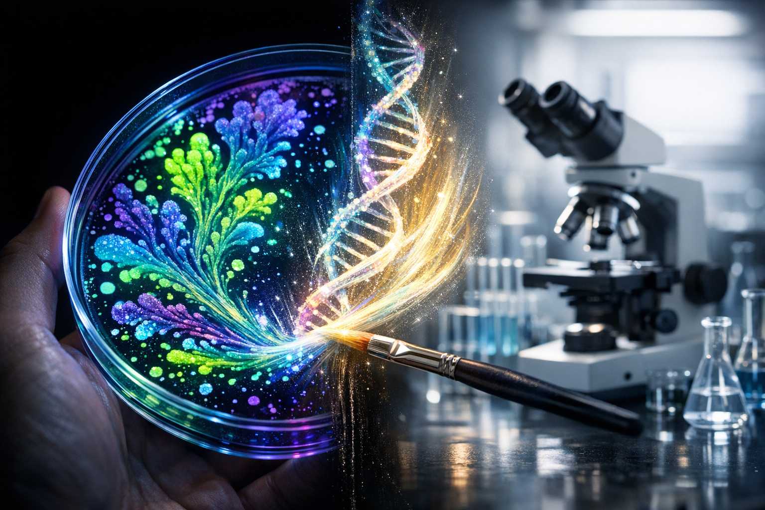 Bio Art: Scientific Modern Painting Techniques