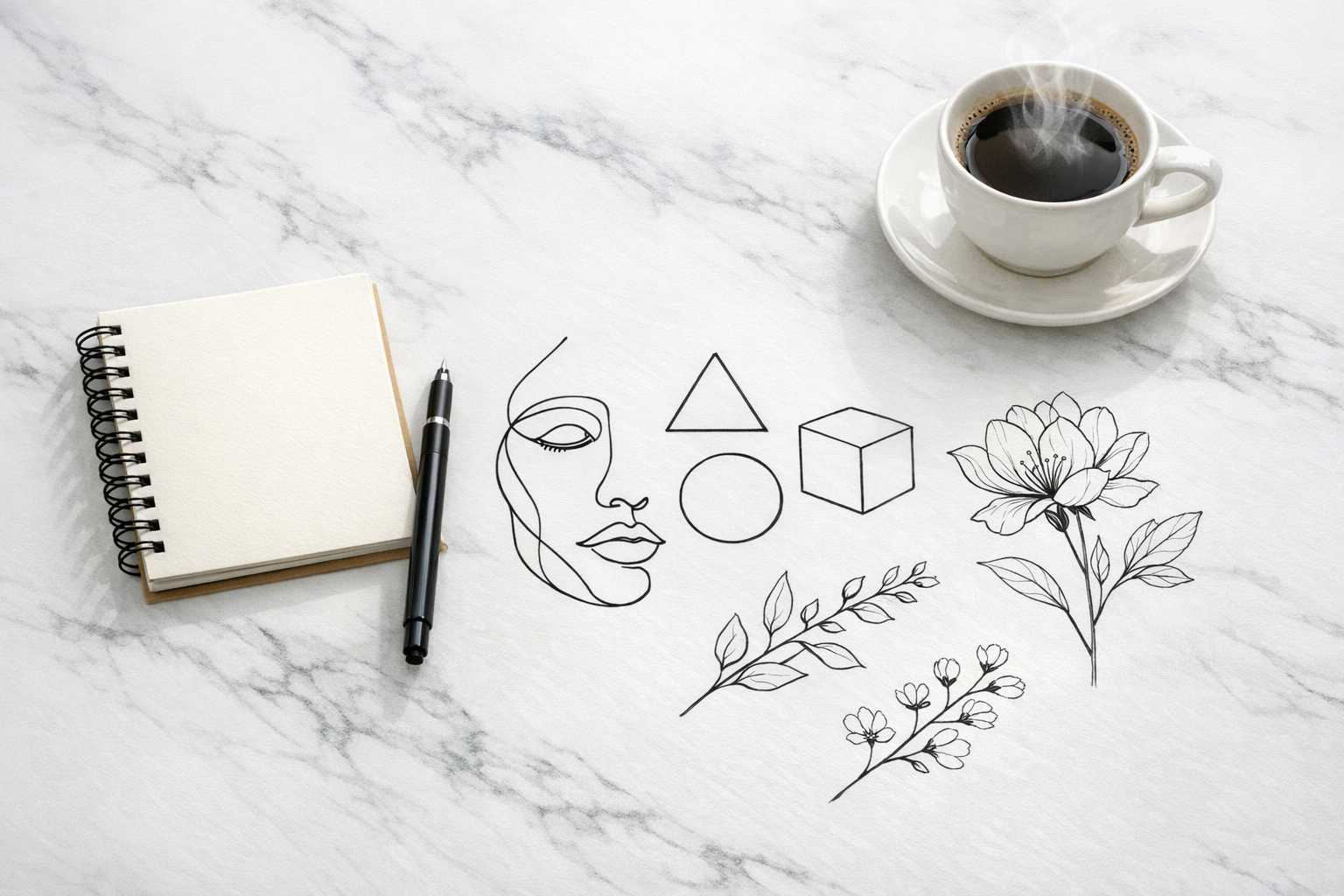 Linear Minimalist Art: Simple Line Painting Guide