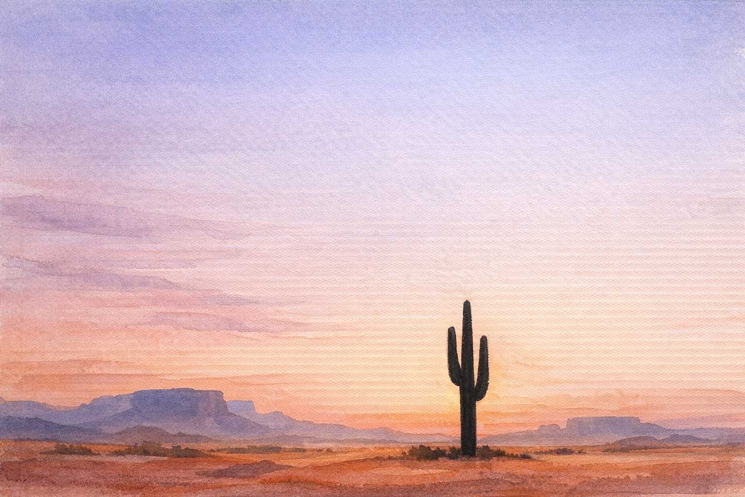 Desert Minimalist Art: Simple Southwest Painting Guide